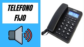 Teléfono Sonando Efecto de Sonido Telephone Ringing Sound Effect [upl. by Isiahi677]