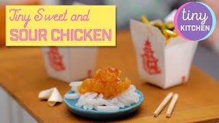 Tiny Sweet amp Sour Chicken  Tiny Kitchen [upl. by Mclaughlin]