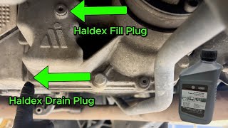 Volkswagen Tiguan AWD Haldex Service [upl. by Sherar]