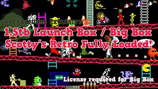 15tb LaunchBox Big Box Build  ScottyRetros BigBox Part 1  FULLY LOADED PC FRONT END [upl. by Ynohtnaleahcim769]