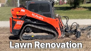 Lawn RenovationOut with the old [upl. by Wallie]