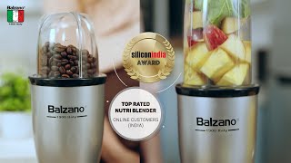 Balzano Nutri Blender 500W  Now available with 3 Jars  5 Years Motor Warranty  Best Blender [upl. by Eerrehs41]