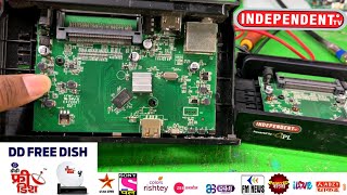 Independent Tv cover Free To Air DD Free Dish New Software New Channel update NK gx6605s v27 repair [upl. by Gnus]