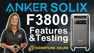 Anker SOLIX F3800 Portable Power Station  Complete Overview and RealWorld Testing [upl. by Acirej636]