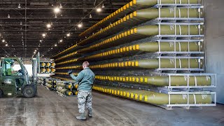 How the US Air Force Stores Billion  Worth of Powerful Ammunition [upl. by Ecirehc199]