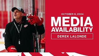 Derek Lalonde Media Availability  Oct 5 2024 [upl. by Leahicm980]