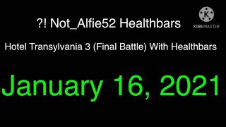 Hotel Transylvania 3 Final Battle With Healthbars RELEASE DATE [upl. by Siger]