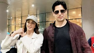 Sidharth Malhotra And Kiara Advani Return Together From Vacation [upl. by Helene]