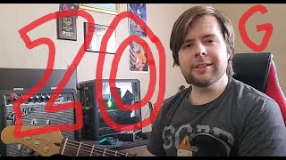 Fender  Frontman 20G Combo Amp Bruise Reviews [upl. by Gudrun]