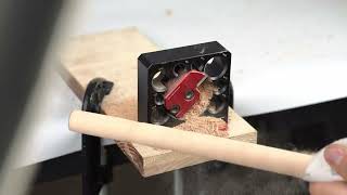 Adjustable Round Round Tenon Making Tool Dowel Maker Adjustable Milling Machine Compact Dowel Maker [upl. by Cyprian]