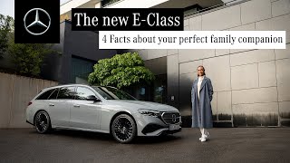 The new MercedesBenz EClass – 4 facts about your perfect family companion [upl. by Hainahpez]