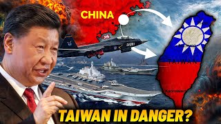 Chinas TERRIFYING Military Show of Force Around Taiwan Shocks the US [upl. by Ntsuj]