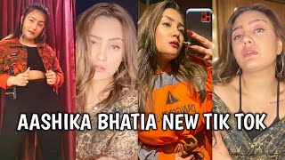 Aashika bhatia tik tok videoaashika amp team nabab tik tok videoaashika rosh tik tok video [upl. by Euhsoj777]