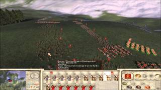 Barbarian Invasion Online Battle 64 Western Roman Empire vs Franks [upl. by Aerdnuahs]