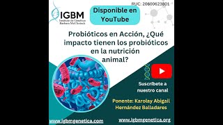 Probióticos en Acción ¿Qué impacto tienen los probióticos en la nutrición animal [upl. by Rani56]