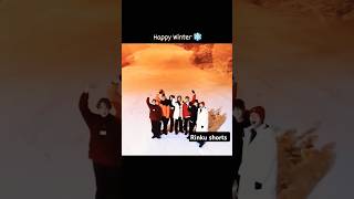 Happy winter❄️ BTS Armys💜bts edits shorts trending bts ytshortsindia [upl. by Devina]