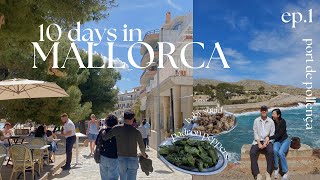 Mallorca Travel Vlog  What we ate and did in Port de Pollença Layover in Paris ep1 [upl. by Hgielra]