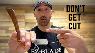 How To Shave With Straight Razor Explained The Easy Way No Cuts [upl. by Shlomo170]