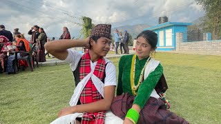 Mali gailai bateyko damla with Suman gurung dajey 🙏😍❤️ in pokhara 🙏😍❤️ [upl. by Nigrom]