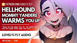 ❤️‍🔥🔥ASMR  Yandere Mommy Hellhound girlfriend warms up her puppy to sleep F4MPossessivekisses [upl. by Ogden885]