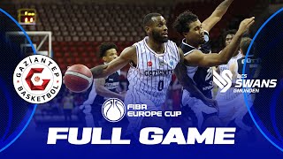 Gaziantep v OCS Swans Gmunden  Full Basketball Game  FIBA Europe Cup 202223 [upl. by Divadnahtanoj603]