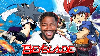 First Time Reacting to BEYBLADE ENGLISH INTROS 2000  BeyWarriors  Beyblade Openings Reaction [upl. by Bilek]