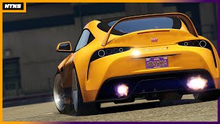 CLEANEST Supra in GTA V Jester RR Drift Build w RARE Panic Plates [upl. by Shaffert]