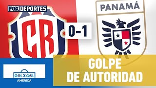 💥 ¡PANAMÁ VENCIÓ A COSTA RICA  Victoria como visitante en Nations Legue  GolXGol [upl. by Narcis]