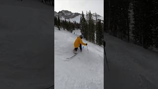 Telemark Skiing  Powder Bumps freeheellife skiing [upl. by Ativad]