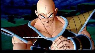 Raging Blast 2 pt 17 Nappa Vs Goku [upl. by Roarke138]