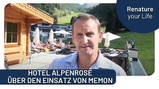 Hotel Alpenrose in Zauchensee über den Einsatz von memon [upl. by Arhat]