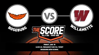 Roseburg Boys Basketball vs Willamette 11924 [upl. by Smoot]