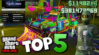 Top 5 Best Money Glitches in GTA Online 2024  Get Rich Fast [upl. by Els]