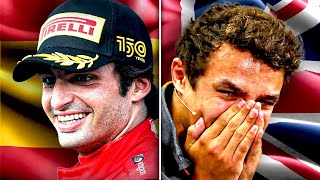 Lando NORRIS And CARLOS Sainz FUNNY Moments  Formula 1  mrundersteer [upl. by Landy]