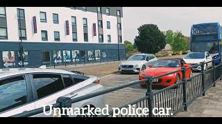 Cambridgeshire Constabulary unmarked police volvo in Peterborough City Centre [upl. by Laurentia637]