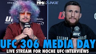 UFC 306 at Riyadh Season Noche UFC Media Day Live Stream [upl. by Valiant]