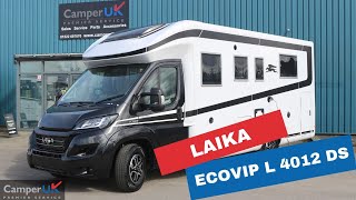 LAIKA ECOVIP L 4012 DS For Sale at Camper UK [upl. by Akahc]