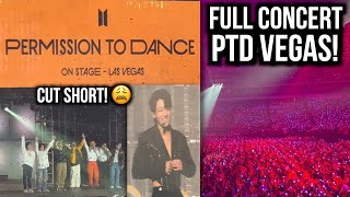 BTS PTD Las Vegas DAY 1 VlogFancam FULL Concert HD [upl. by Kevin]