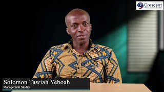 Solomon Tawaiah yeboah  PhD Scholar Testimonial [upl. by Meelak]