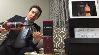 Tomatin 14 Year Old Port Wood Finish Single Malt Scotch Whisky WhiskyWhistle Whisky Review 42 [upl. by Shirah]