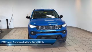 2022 Jeep Compass Latitude Sport Utility Parma Parma Heights Strongsville Lakewood Cleveland [upl. by Rika]