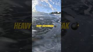 Heavy SHOREBREAK from the INSIDE 💣🌊 BodyBoard GoPro YTShorts [upl. by Cliff793]