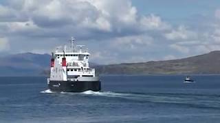 Ferry Over The Sea To Armadale Isle Of Skye Inner Hebrides Scotland [upl. by Holle]