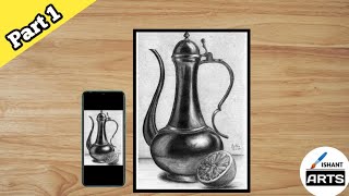 How to draw Still life Drawing  Step by step Tutorial  video stilllife drawing [upl. by Attelliw]