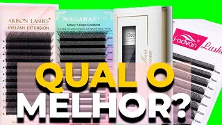 CÍLIOS VOLUME BRASILEIRO FIO Y QUAL COMPRAR Nagaraku Fadvan Decemars e Arisonlashes [upl. by Illyes]