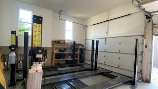 HIGH LIFT TRACKS INSTALLED IN MY GARAGE [upl. by Amaleta214]