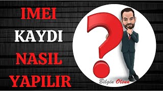 IMEI KAYDI  NASIL YAPILIR  E DEVLET [upl. by Illyes575]