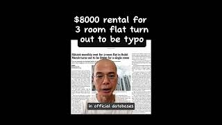 8000 three room flat rental turn out to be a typo actual rent is 900 only for room rental [upl. by Xuagram771]