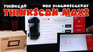 Thinkcar ThinkScan Max 2 OBD2 Diagnosegerät Elite Version 2022 [upl. by Madden]