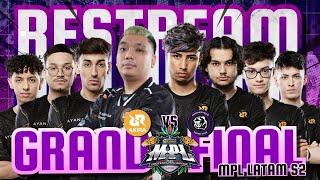 GRAND FINAL MPL LATAM S2 RRQ AKIRA VS MAYCAM EVOLVE ROAD TO M6 MLBBIDCreator [upl. by Swann247]